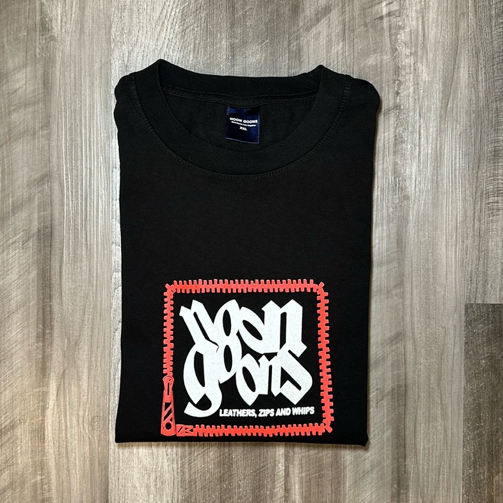 Noon Goons Leathers Zips Whips Tee (NWOT) - 2XL